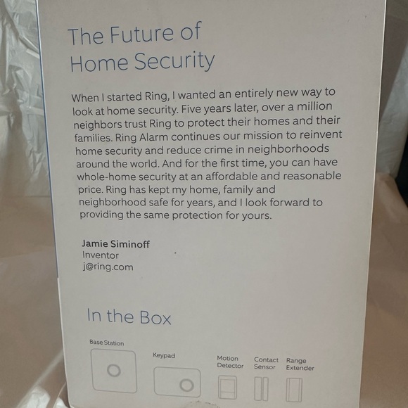 Ring Alarm (2018) still in box - Picture 2 of 3